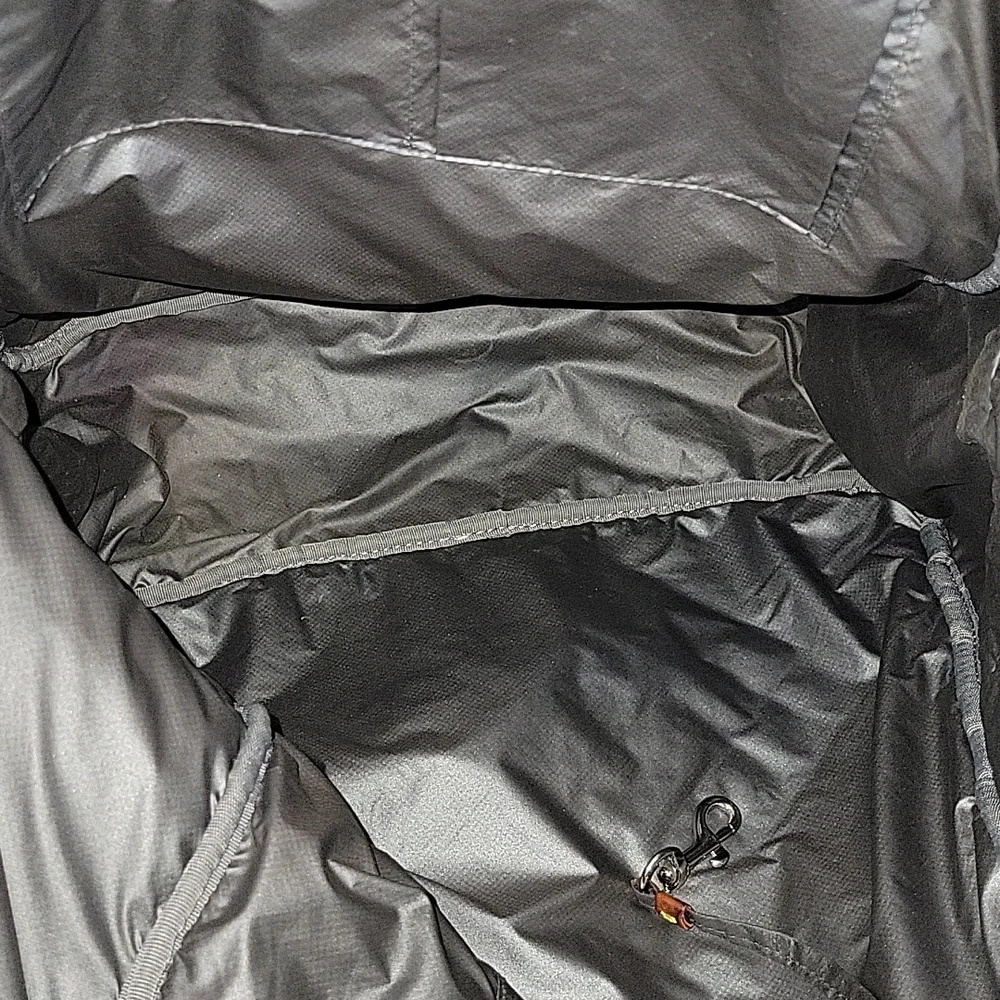 MZ Wallace Quilted Gray Nylon Backpack